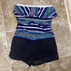 Women’s Junior shorts sleeveless romper